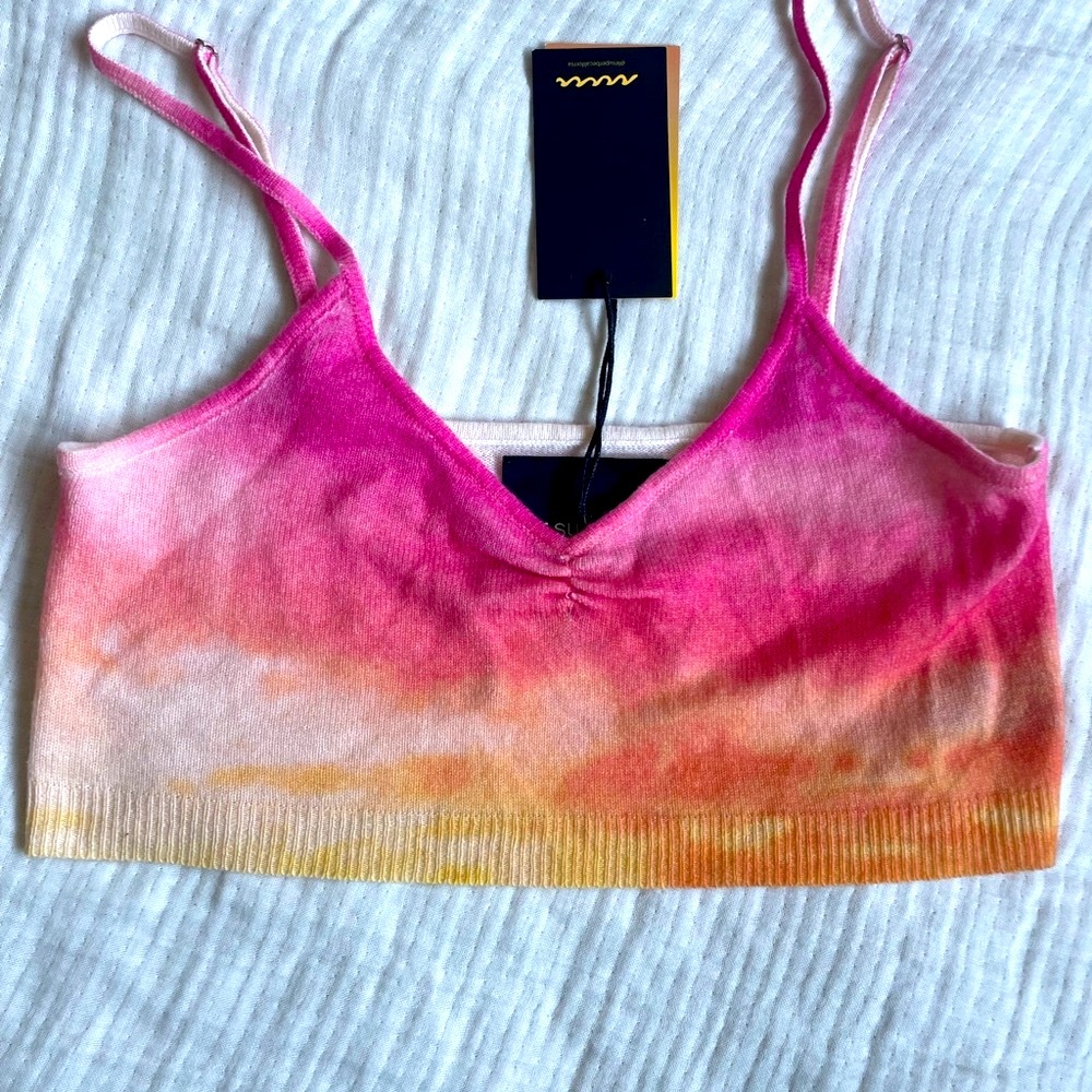 Le Superbe Creamsicle Crop Top